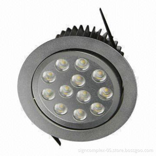 LED Downlight with 60 to 90° Beam Angle, 15 to 16W Power and 5-year Warranty